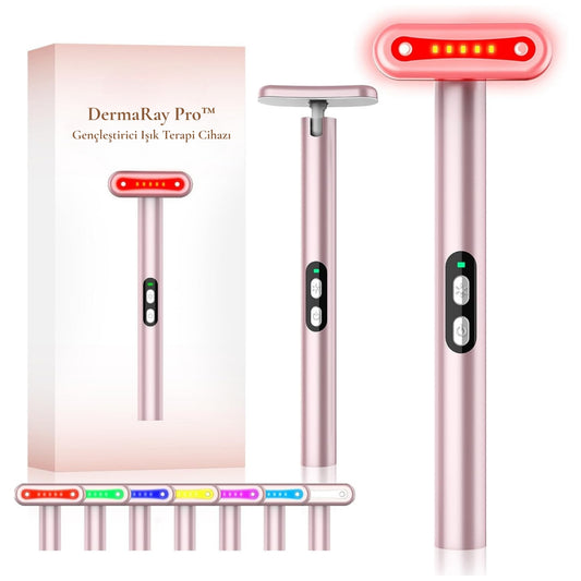 DermaRay Pro™ : Gençleştirici Işık Terapi Cihazı